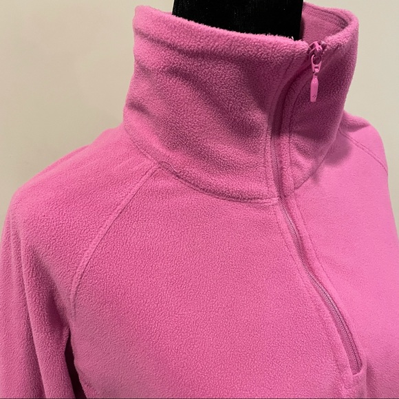 Columbia Pink Fleece Pullover Sweatshirt Size XL - Picture 7 of 7